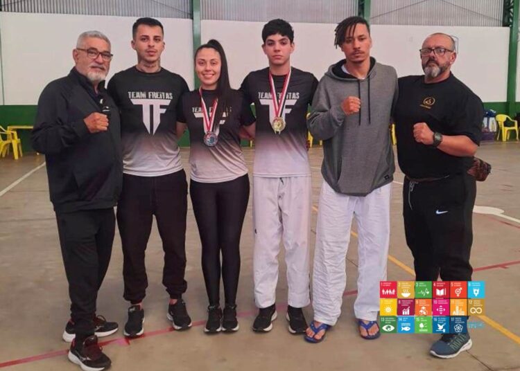 Atletas de Taekwondo são campeão e vice campeão nos Jogos Regionais