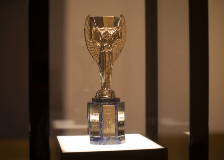 A taça do mundo de futebol foi nossa