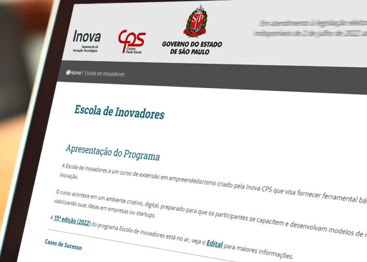 CPS prorroga as inscrições para a 15ª Escola de Inovadores