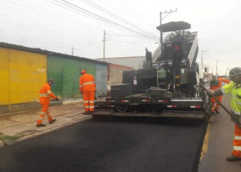Confira o cronograma de obras de reparos e pavimentação na cidade