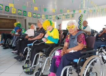 Copa anima os idosos do Lar São Vicente de Paulo