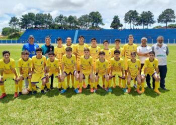 Equipe Sub 13 disputa Campeonato Estadual de Futebol