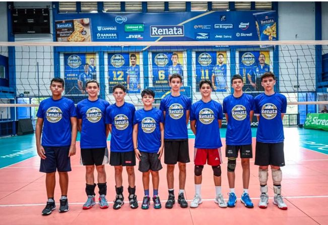 Atleta é aprovado na  peneira do Vôlei Renata