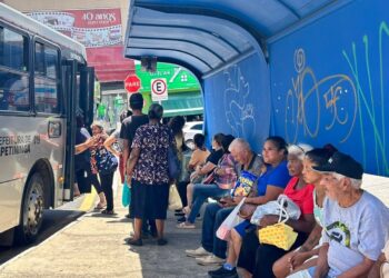 O sistema de transporte público gratuito conta atualmente com 22 ônibus. A gestão municipal informou há dois meses que o custo médio mensal por veículo é de aproximadamente R$ 24 mil, totalizando cerca de R$ 533 mil ao mês. Foto - Aline Fiori