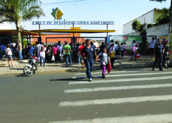 Por fim, na área da educação, outro percentual com a média atingida foi o da taxa de escolas com programa de tempo integral, com 58%. Foto - Arquivo Jornal Correio
