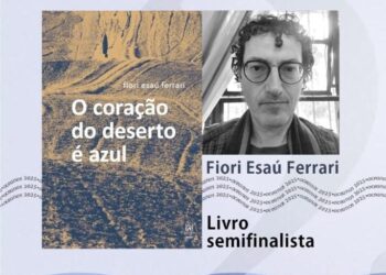 Poeta itapetiningano Fiori Ferrari é semifinalista no “Prêmio Oceanos”