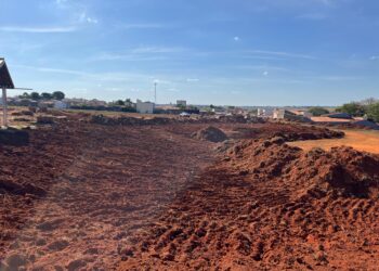 Ao todo, o terreno mede pouco mais de nove hectares, o equivalente a mais de 12 campos de futebol oficiais. Foto - Laura Oliveira