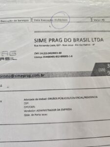 Itapetininga - EMEF Professora Jandyra Vieira Marcondes - Cerificado de desinsetização e desratização vencido