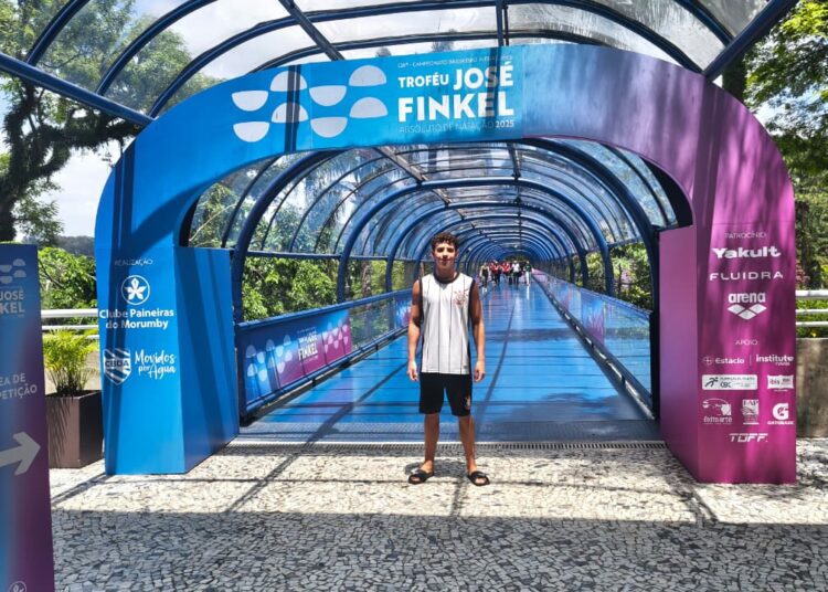 Nadador itapetiningano está entre os quatro melhores do ranking brasileiro