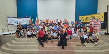 Defesa Civil de Itapetininga participa de Treinamento de Férias para 125 crianças