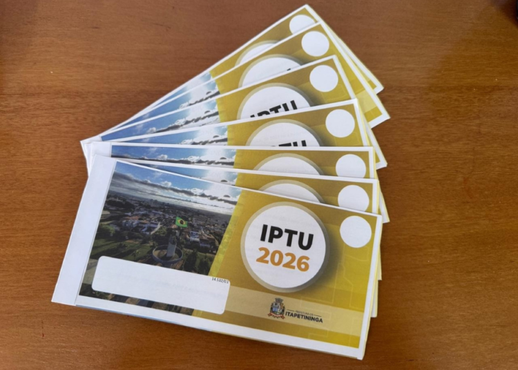 Para 2026, imposto teve aumento de 4,68%. Foto - Acervo