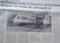 Itapetininga poderá integrar programa de resgate de trens de passageiros