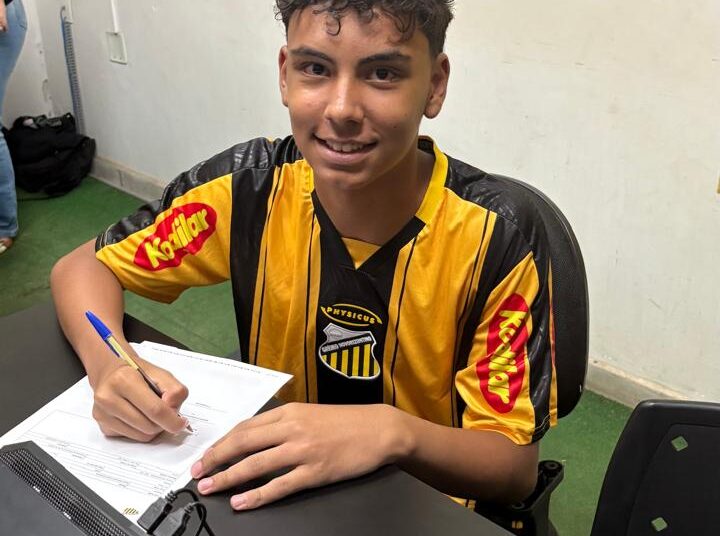 Atleta de Itapetininga assina contrato de formação com o Novorizontino
