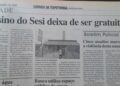 Ensino do Sesi deixa de ser gratuito