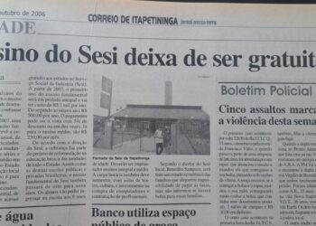 Ensino do Sesi deixa de ser gratuito