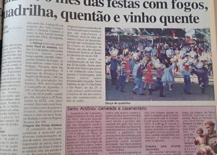 Junho é o mês das festas com fogos, quadrilha, quentão e vinho quente