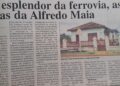 No esplendor da ferrovia, as casas da Alfredo Maia