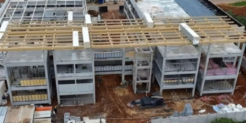 Em fase final de construção, a previsão atual é de entrega e inauguração em julho de 2026. Foto - Reprodução/Internet
