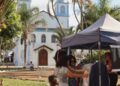 Praça do Rosário recebe atrações culturais, gastronomia e brechós